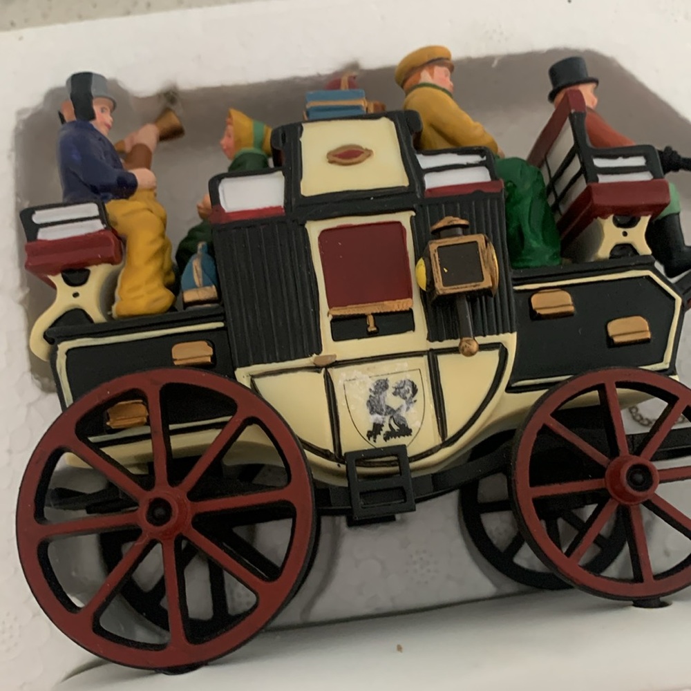Dickens' Village Holiday Coach vintage - Picture 7 of 8